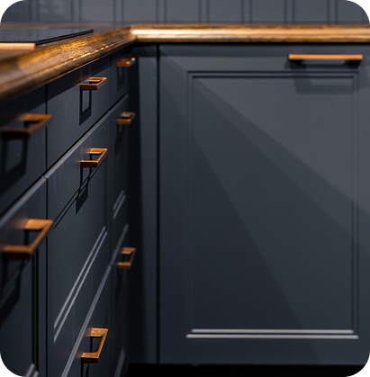 Matte & Gloss Cabinet Finishes